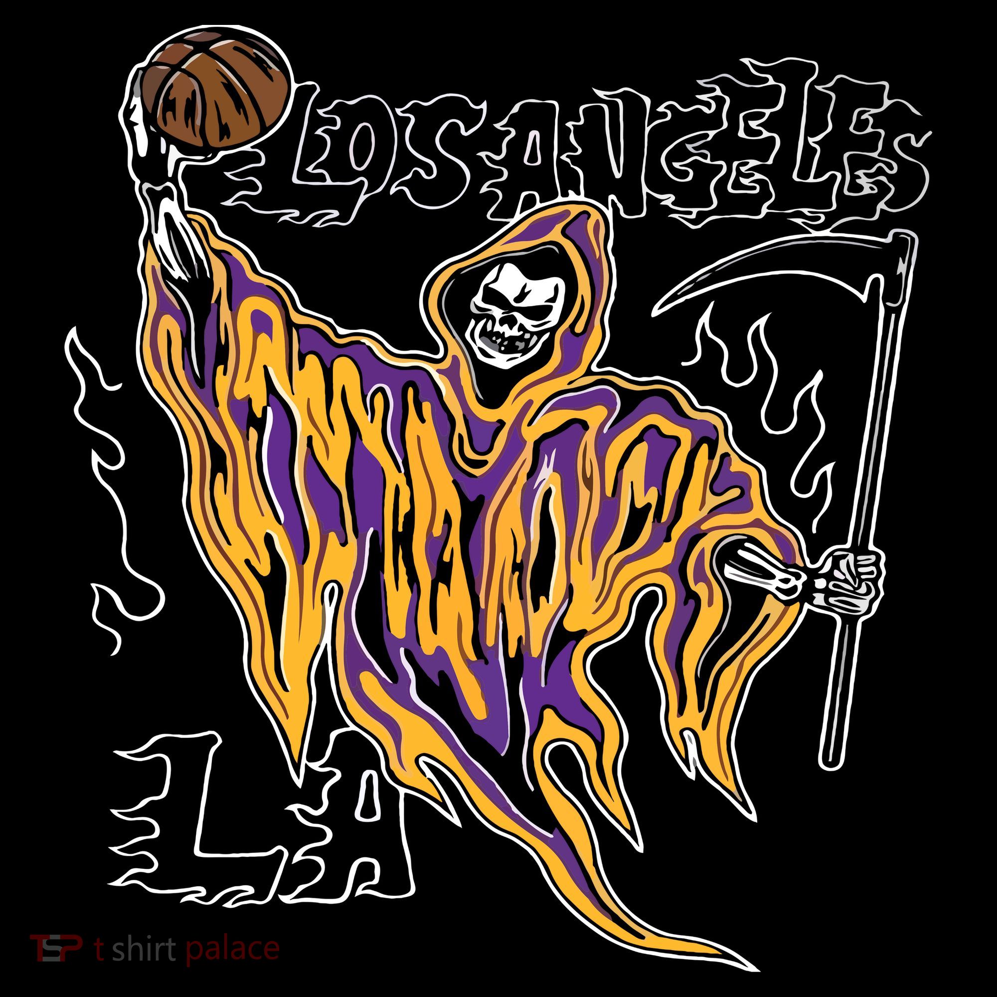 Los Angeles Basketball Player Women's Hoodie