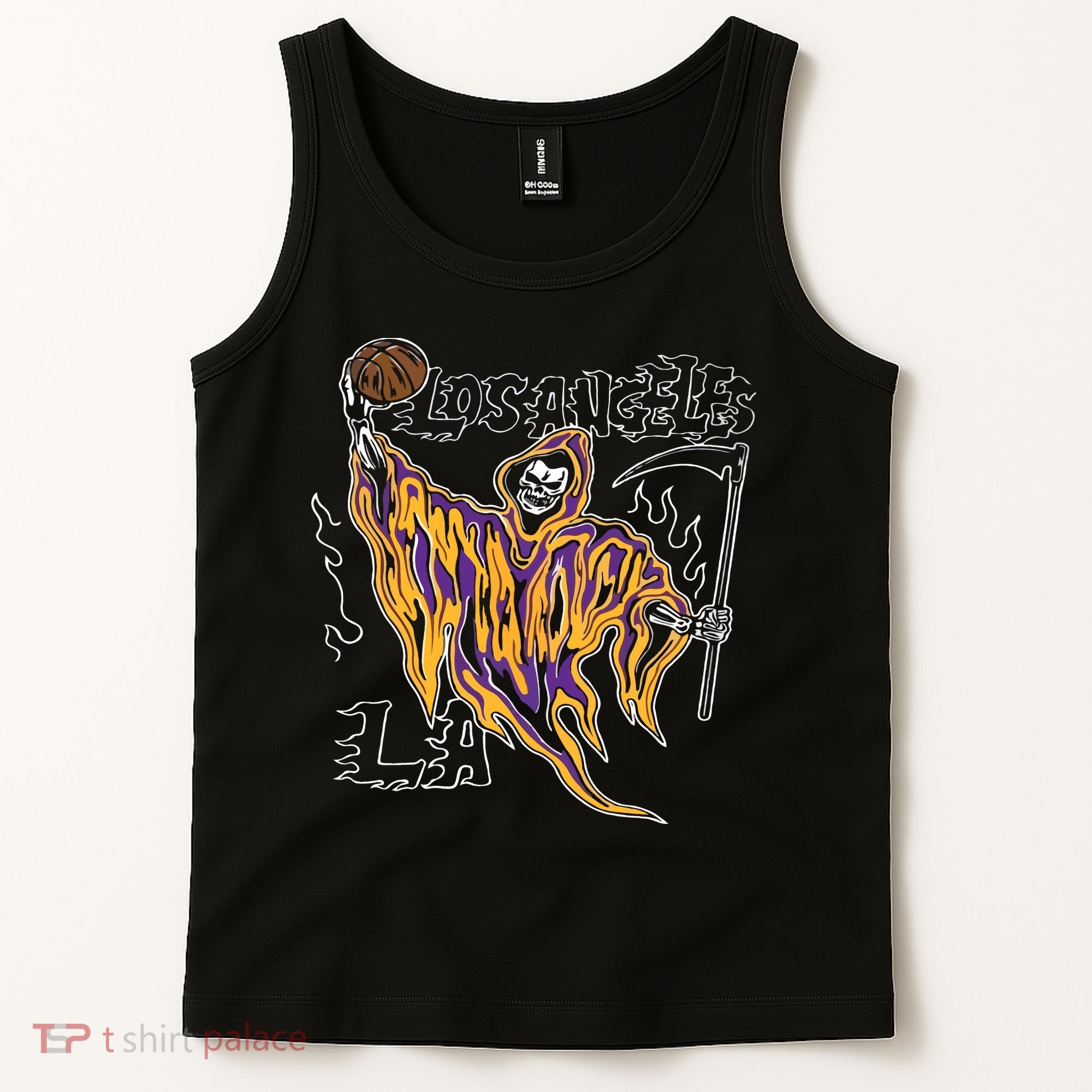 Los Angeles Basketball Player Tank Top