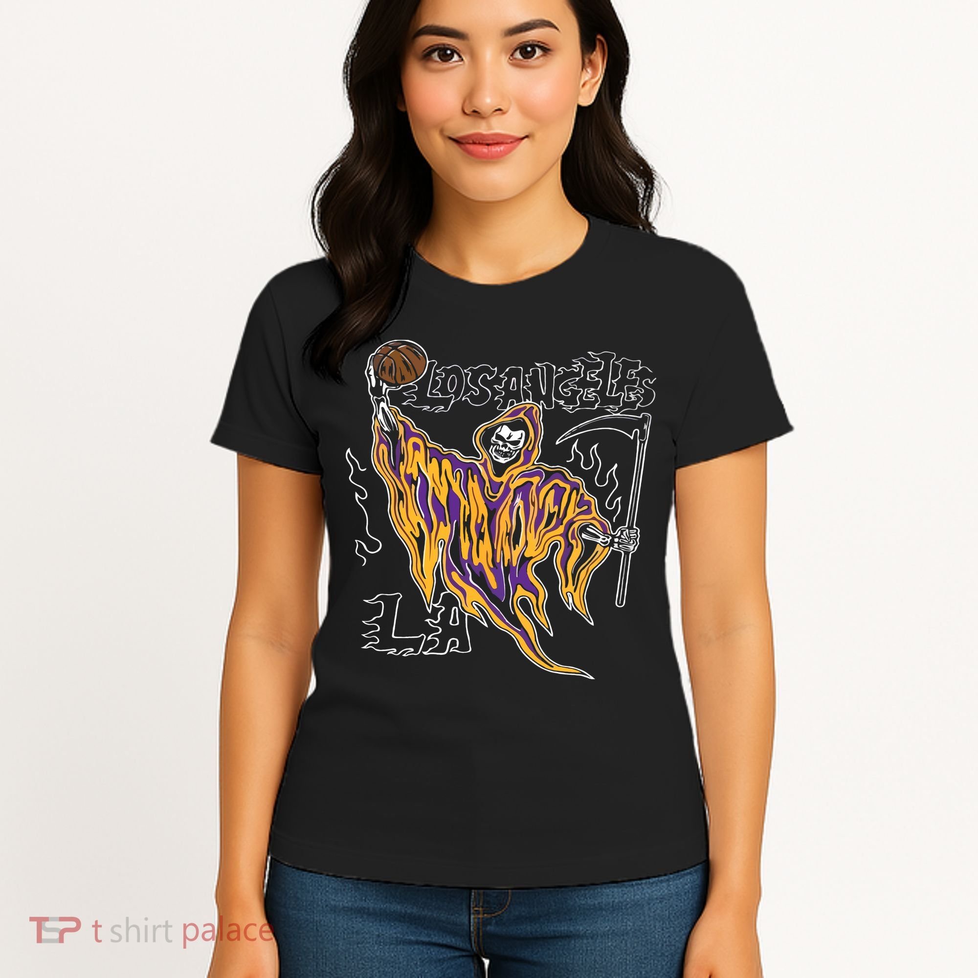 Los Angeles Basketball Player Women's T-Shirt