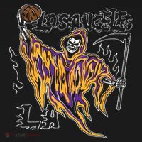 Los Angeles Basketball Player Tote Bag thumb 4