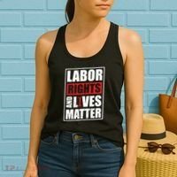 Labor Rights And Lives Matter  Women's Tank Top thumb 2
