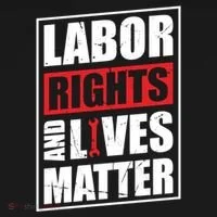 Labor Rights And Lives Matter  Toddler Hoodie thumb 2