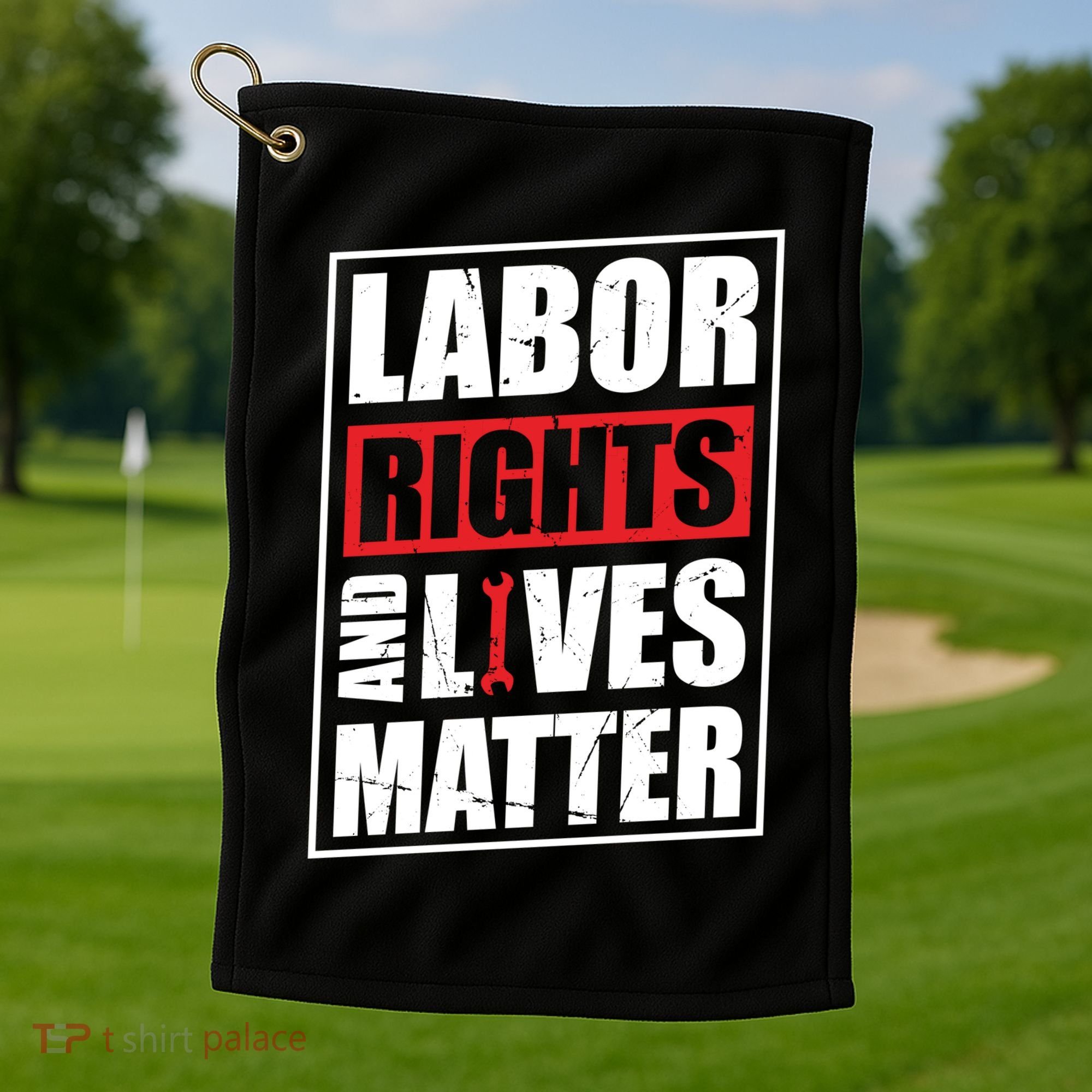 Labor Rights And Lives Matter  Golf Towel