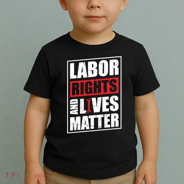 Labor Rights And Lives Matter  Toddler T-Shirt