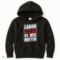 Labor Rights And Lives Matter  Kids Hoodie thumb 0
