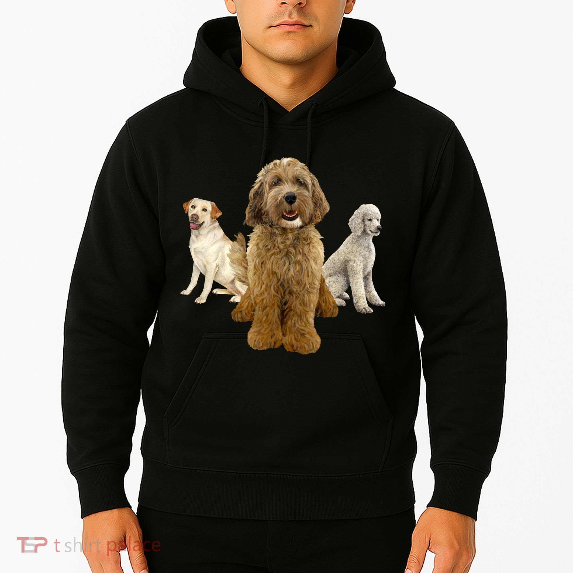 Labradoodle Trio Hoodie