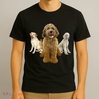 Labradoodle Trio T-Shirt thumb 3