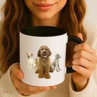Labradoodle Trio Coffee Mug thumb 3