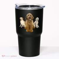 Labradoodle Trio Tumbler thumb 0