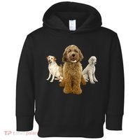 Labradoodle Trio Toddler Hoodie thumb 0
