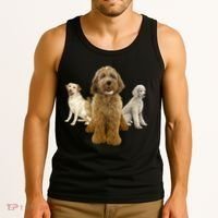 Labradoodle Trio Tank Top thumb 3