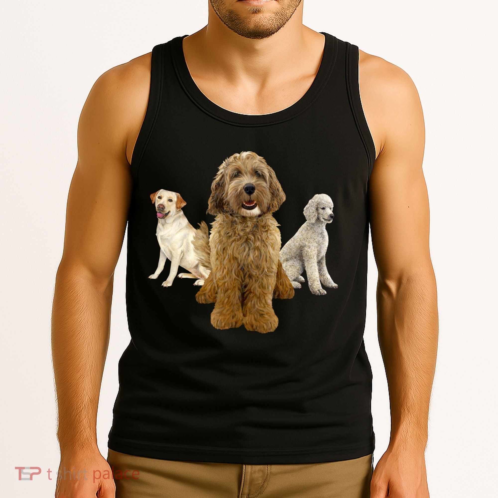 Labradoodle Trio Tank Top