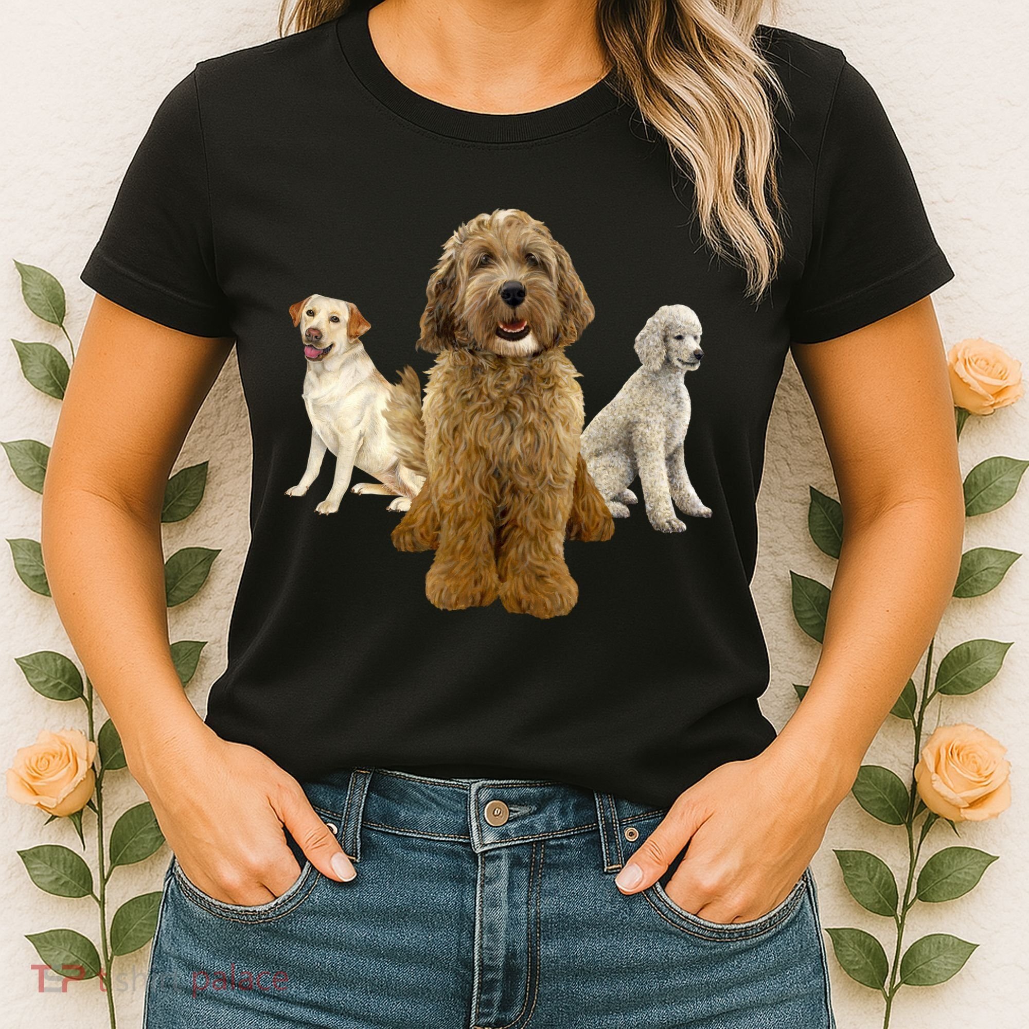 Labradoodle Trio Women's T-Shirt