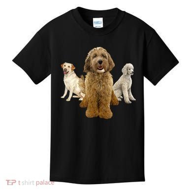 Labradoodle Trio Kids T-Shirt
