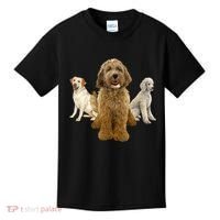 Labradoodle Trio Kids T-Shirt thumb 0