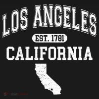 Los Angeles California Est 1781 Varsity Apron thumb 3