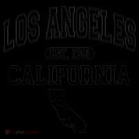 Los Angeles California Est 1781 Varsity Coffee Mug thumb 5