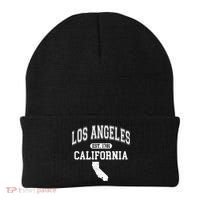 Los Angeles California Est 1781 Varsity Beanie thumb 0