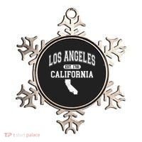 Los Angeles California Est 1781 Varsity Ornament thumb 0