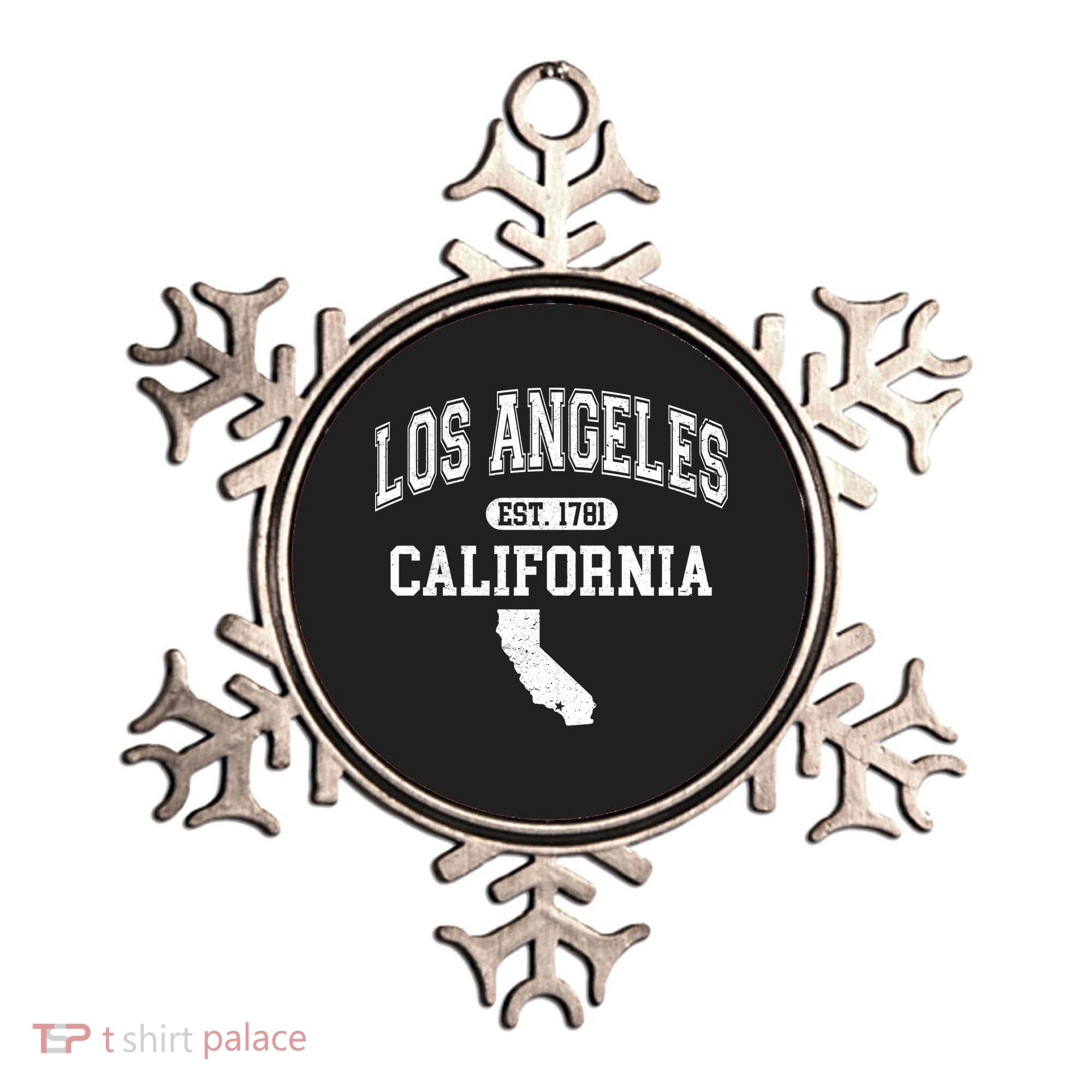 Los Angeles California Est 1781 Varsity Ornament