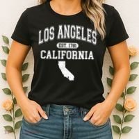 Los Angeles California Est 1781 Varsity Women's T-Shirt thumb 2