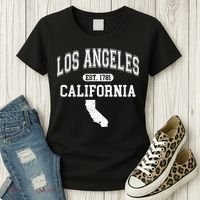 Los Angeles California Est 1781 Varsity Women's T-Shirt thumb 3