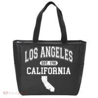 Los Angeles California Est 1781 Varsity Tote Bag thumb 0