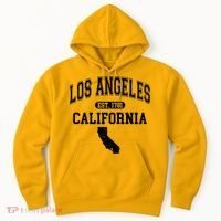 Los Angeles California Est 1781 Varsity Hoodie thumb 0