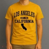Los Angeles California Est 1781 Varsity T-Shirt thumb 3