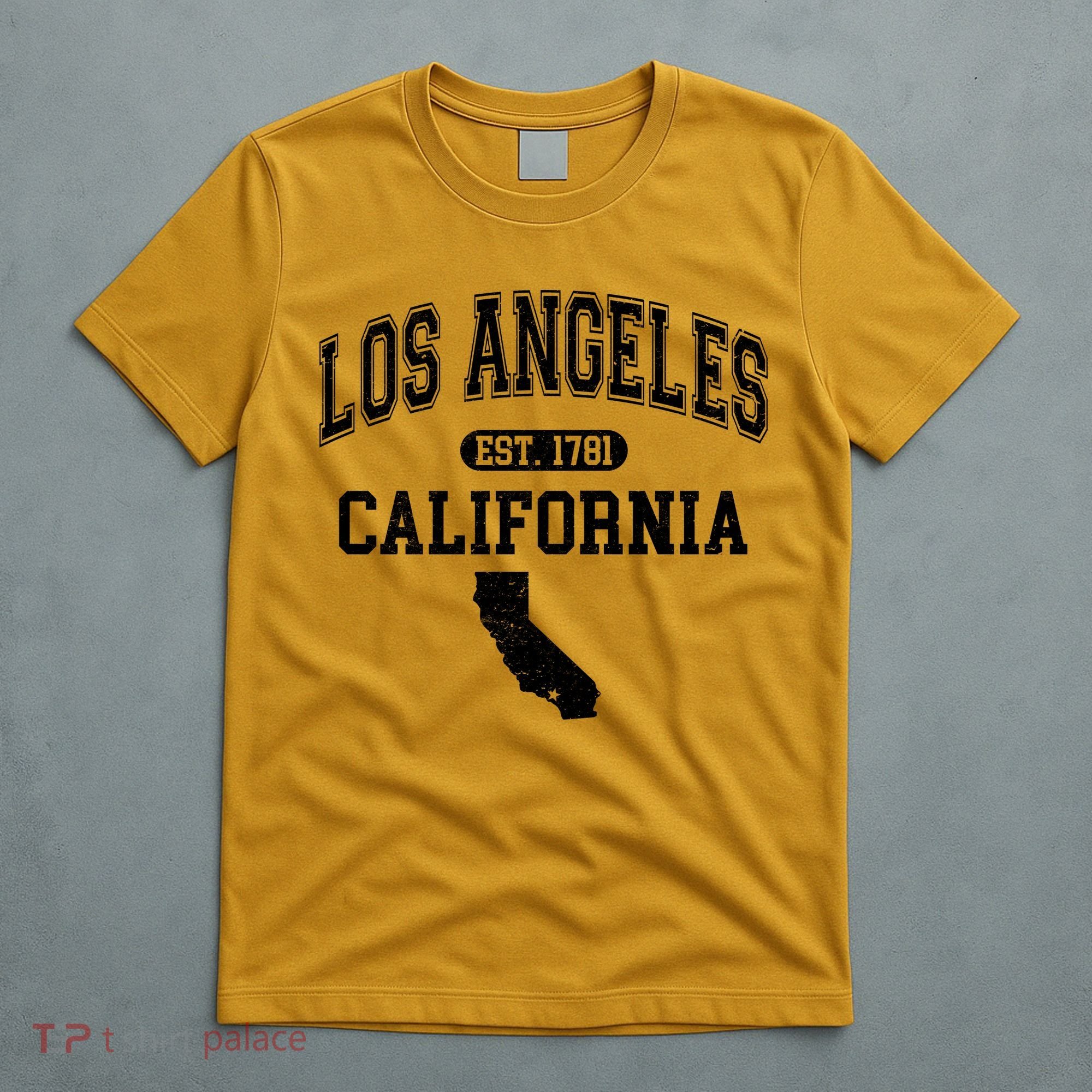Los Angeles California Est 1781 Varsity T-Shirt