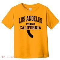Los Angeles California Est 1781 Varsity Toddler T-Shirt thumb 0