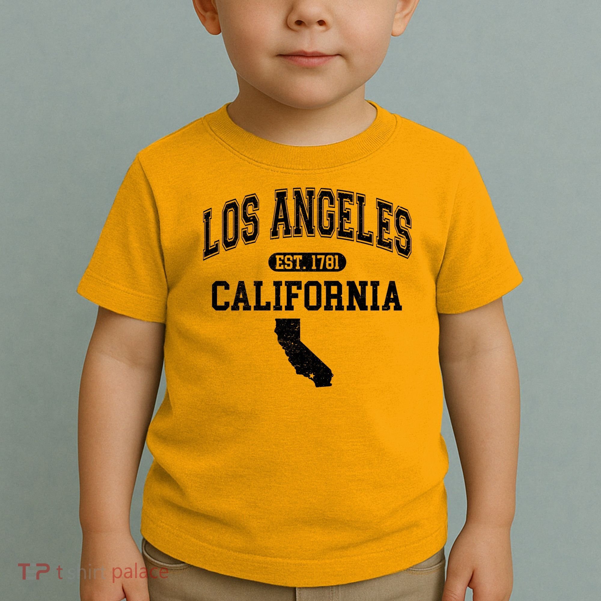 Los Angeles California Est 1781 Varsity Toddler T-Shirt