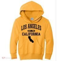Los Angeles California Est 1781 Varsity Kids Hoodie thumb 0