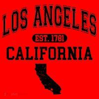 Los Angeles California Est 1781 Varsity Santa Hat thumb 1