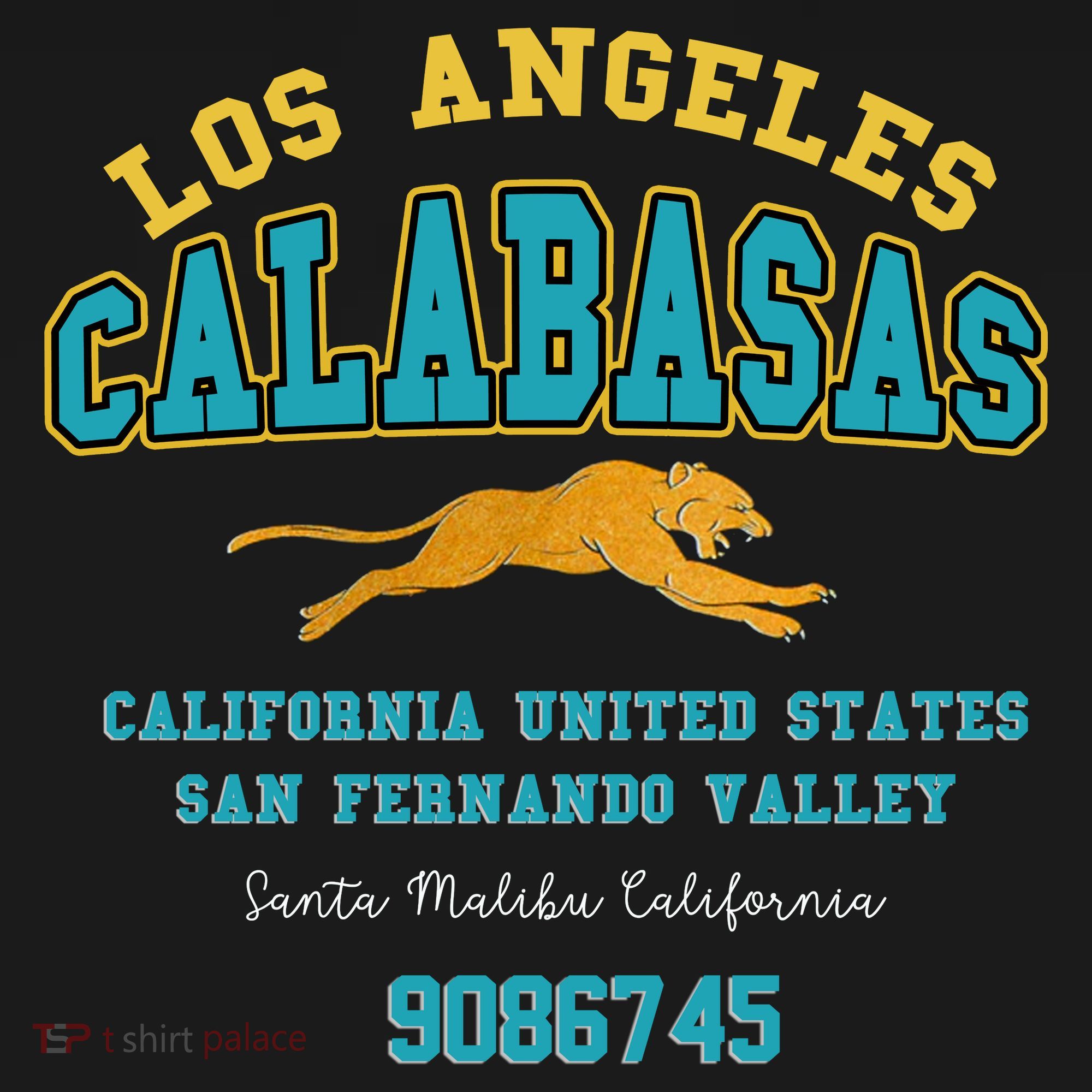 Los Angeles Calabasas Button