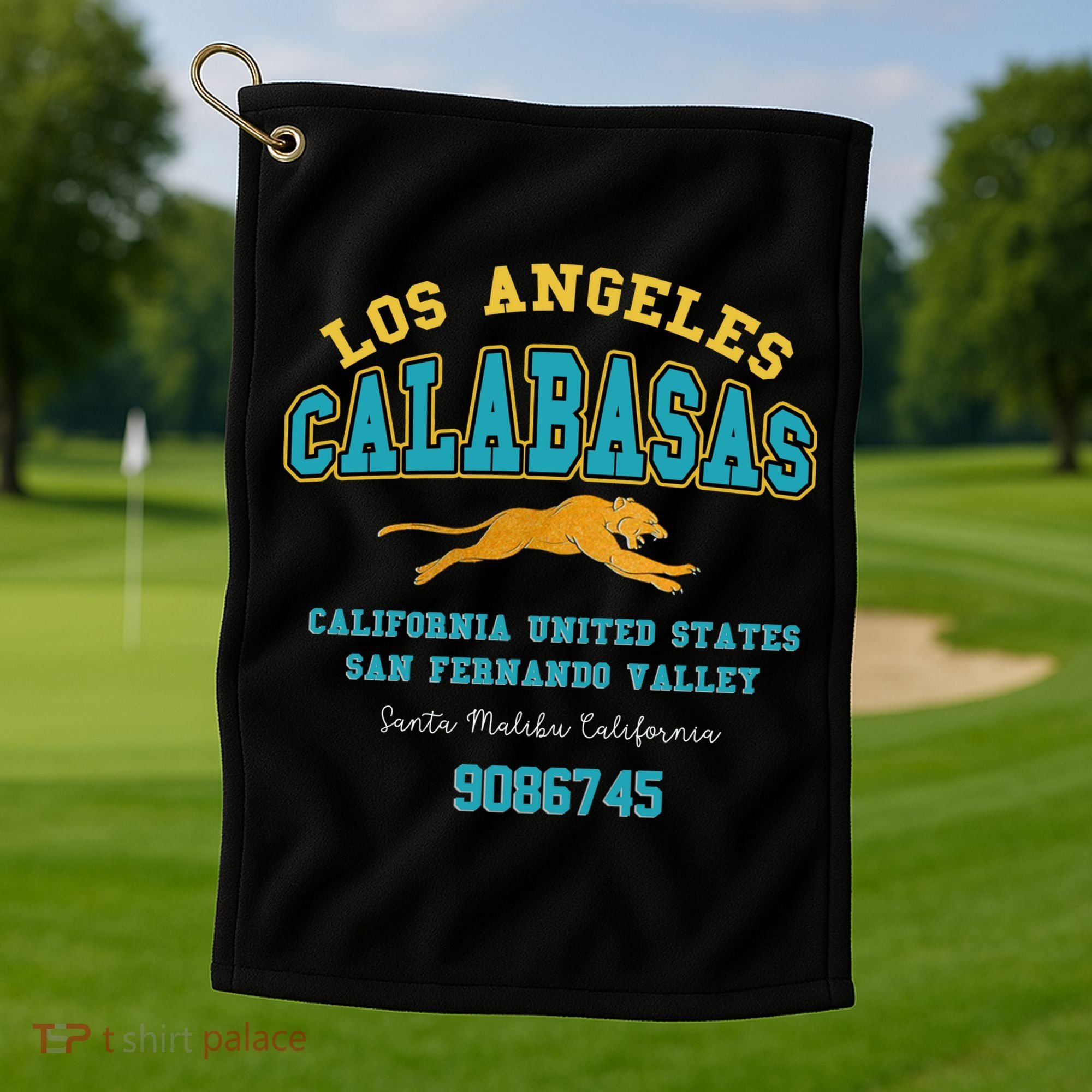 Los Angeles Calabasas Golf Towel