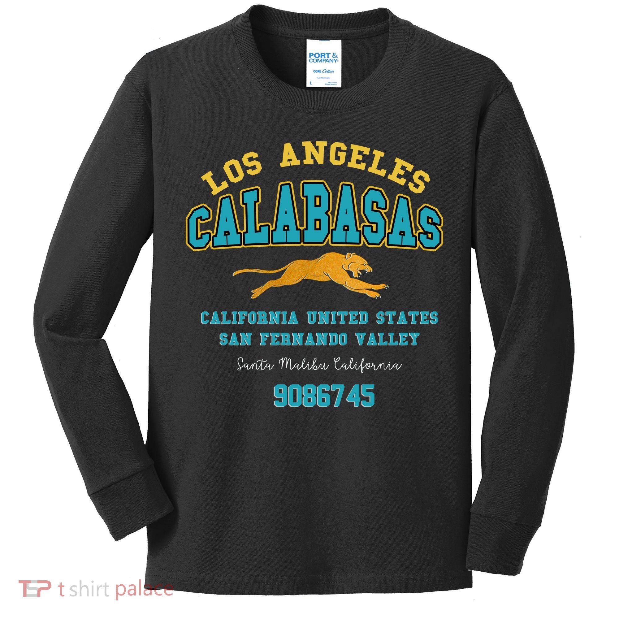 Los Angeles Calabasas Kids Long Sleeve Shirt