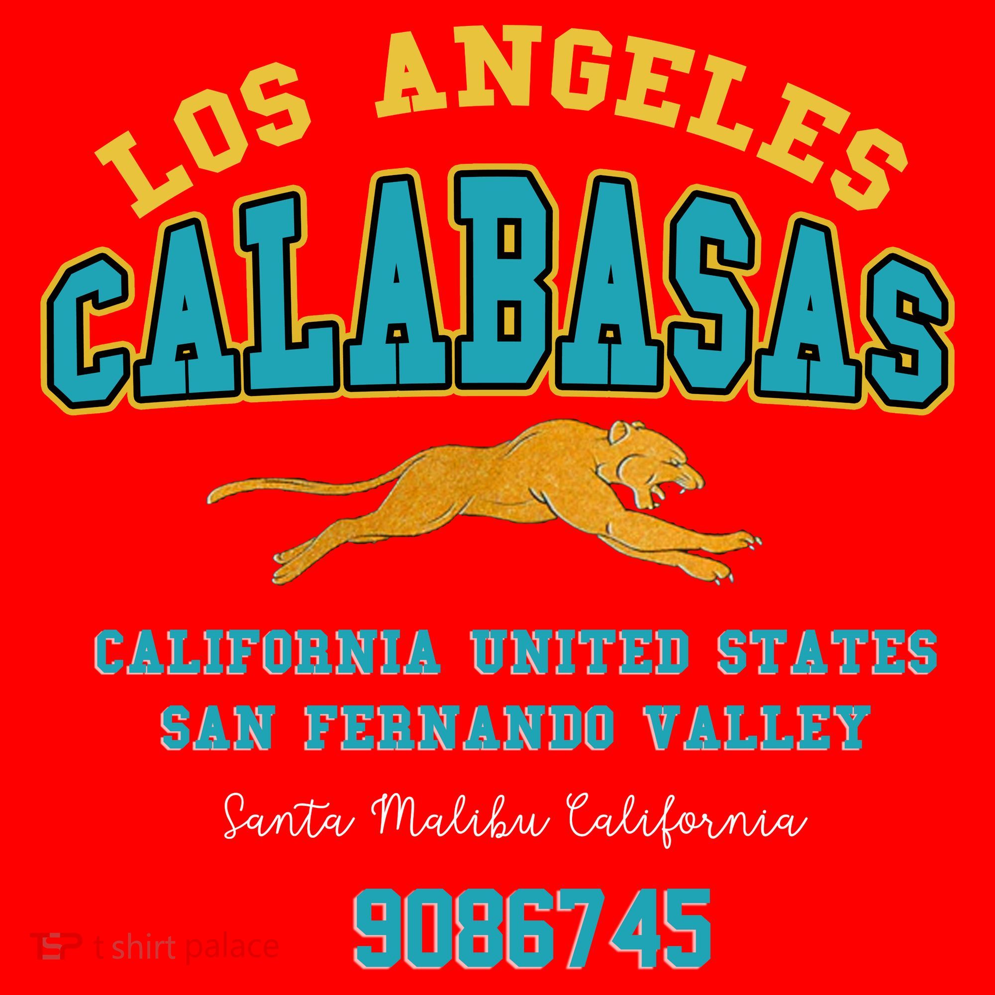 Los Angeles Calabasas Santa Hat