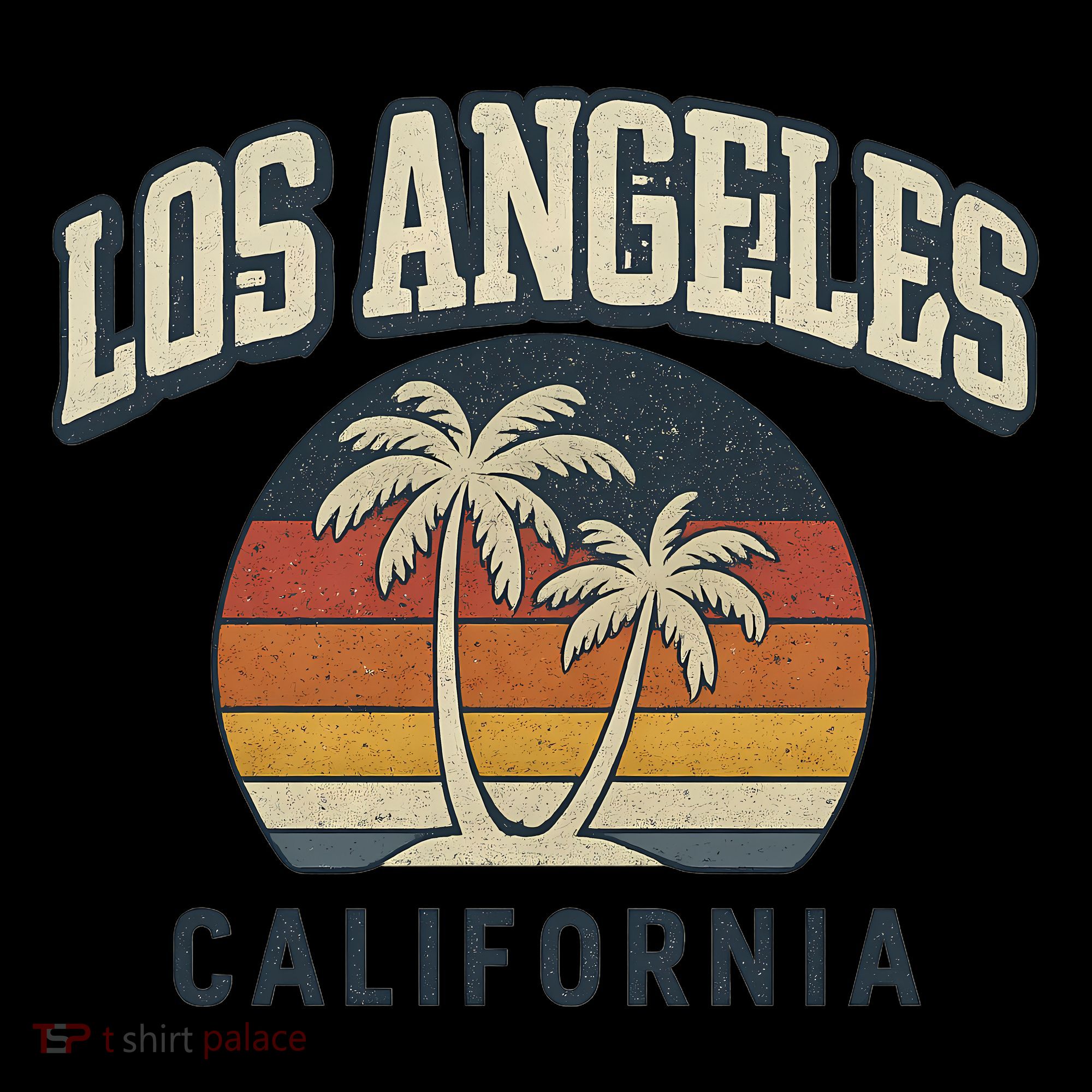 Los Angeles California Retro Women's Hoodie