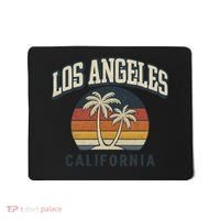Los Angeles California Retro Mousepad thumb 0