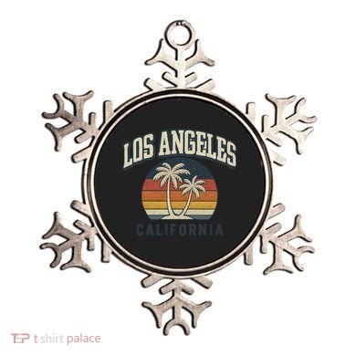 Los Angeles California Retro Ornament