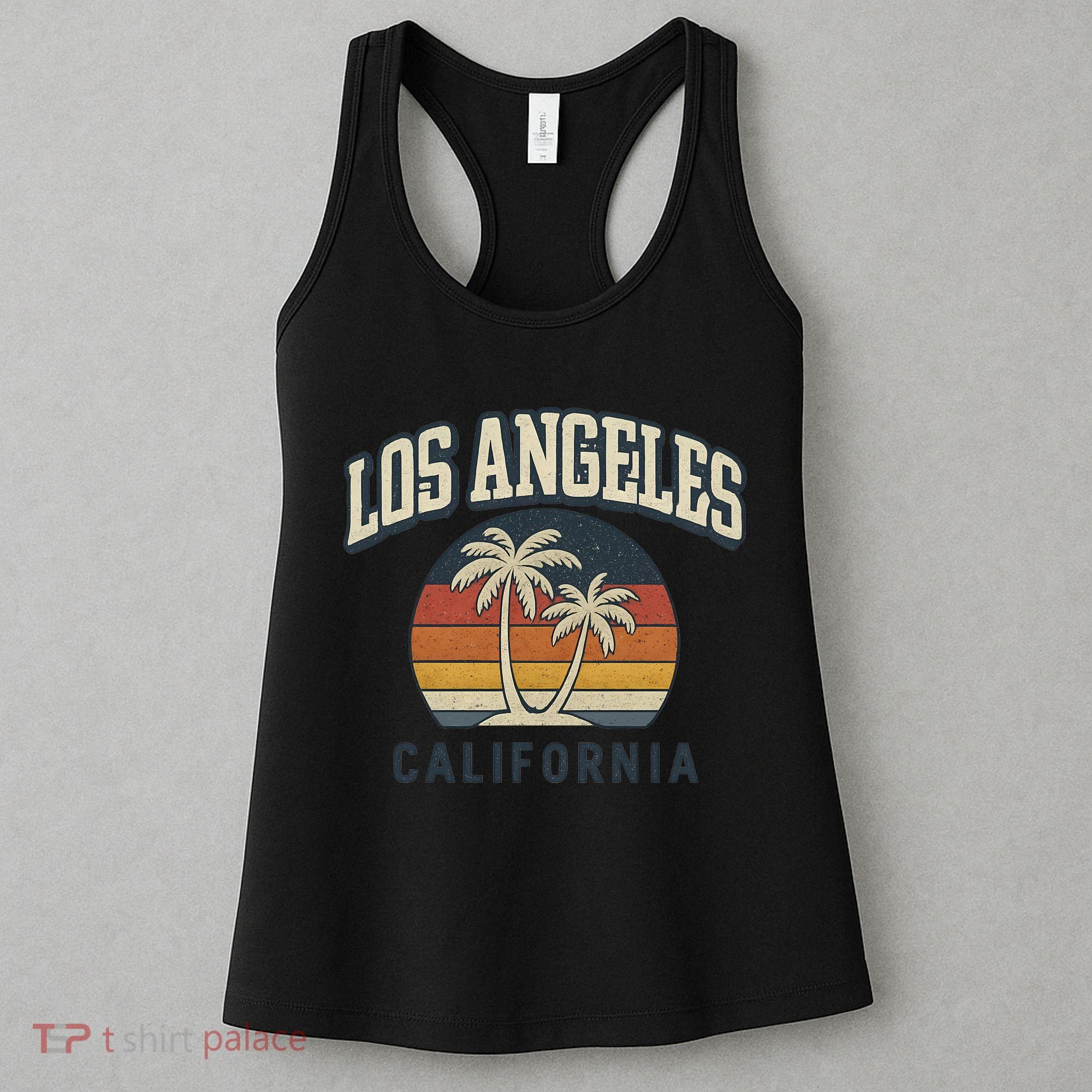 Los Angeles California Retro Women's Tank Top