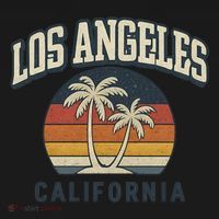 Los Angeles California Retro Women's Tank Top thumb 5