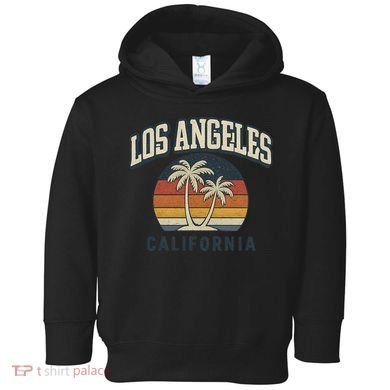 Los Angeles California Retro Toddler Hoodie