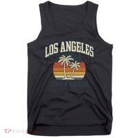 Los Angeles California Retro Tank Top thumb 0