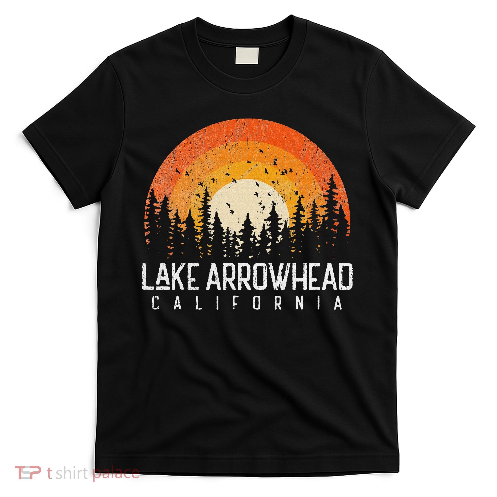 Lake Arrowhead California Ca Vintage 70s 80s 90s Retro T-Shirt