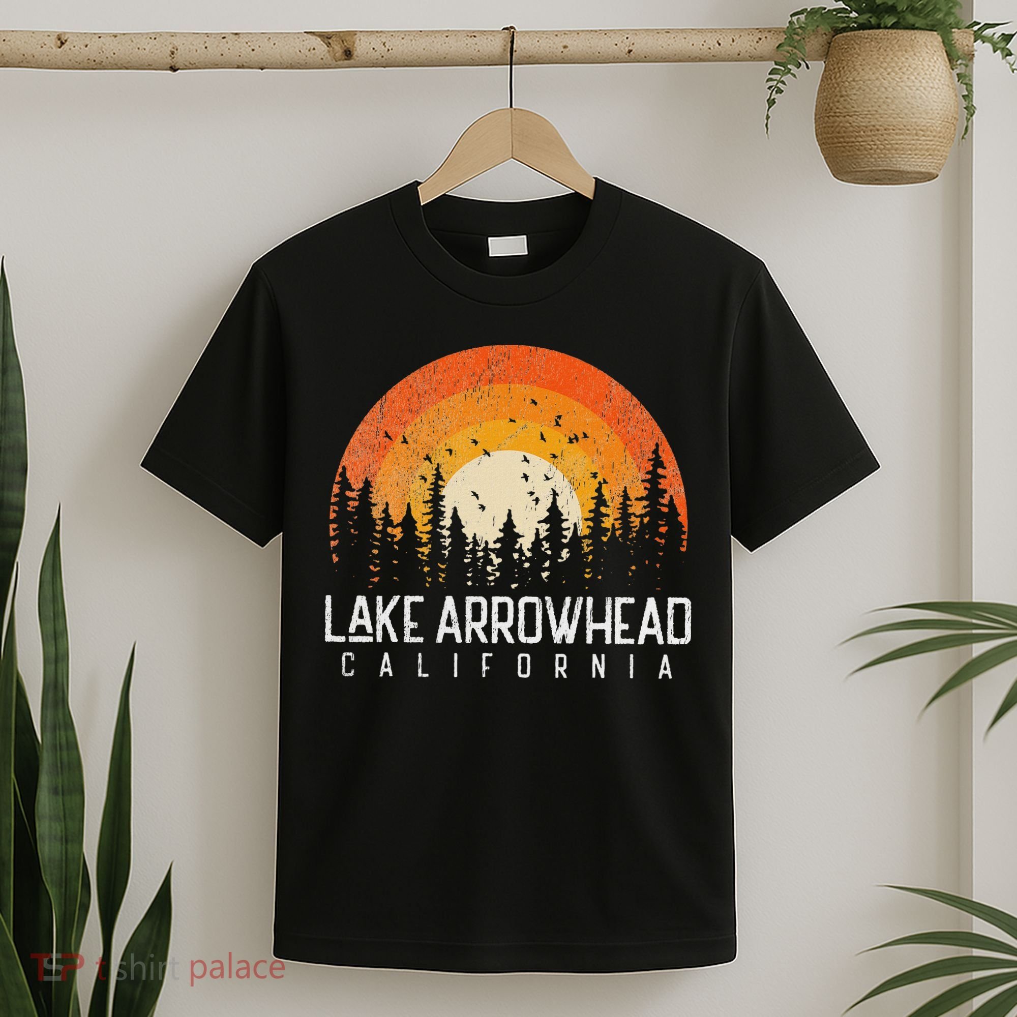 Lake Arrowhead California Ca Vintage 70s 80s 90s Retro T-Shirt