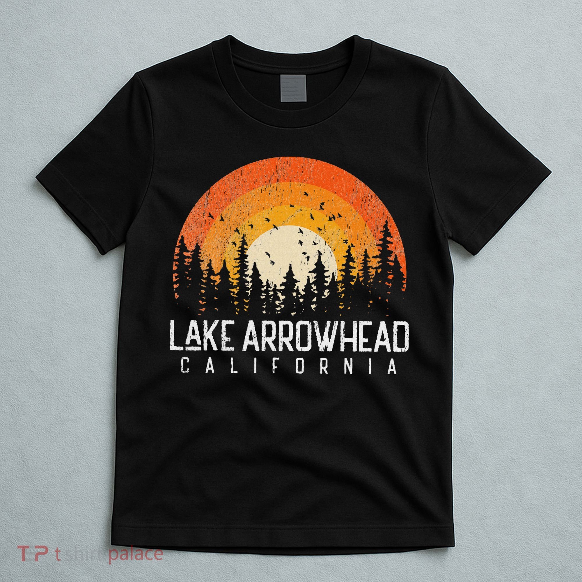 Lake Arrowhead California Ca Vintage 70s 80s 90s Retro T-Shirt