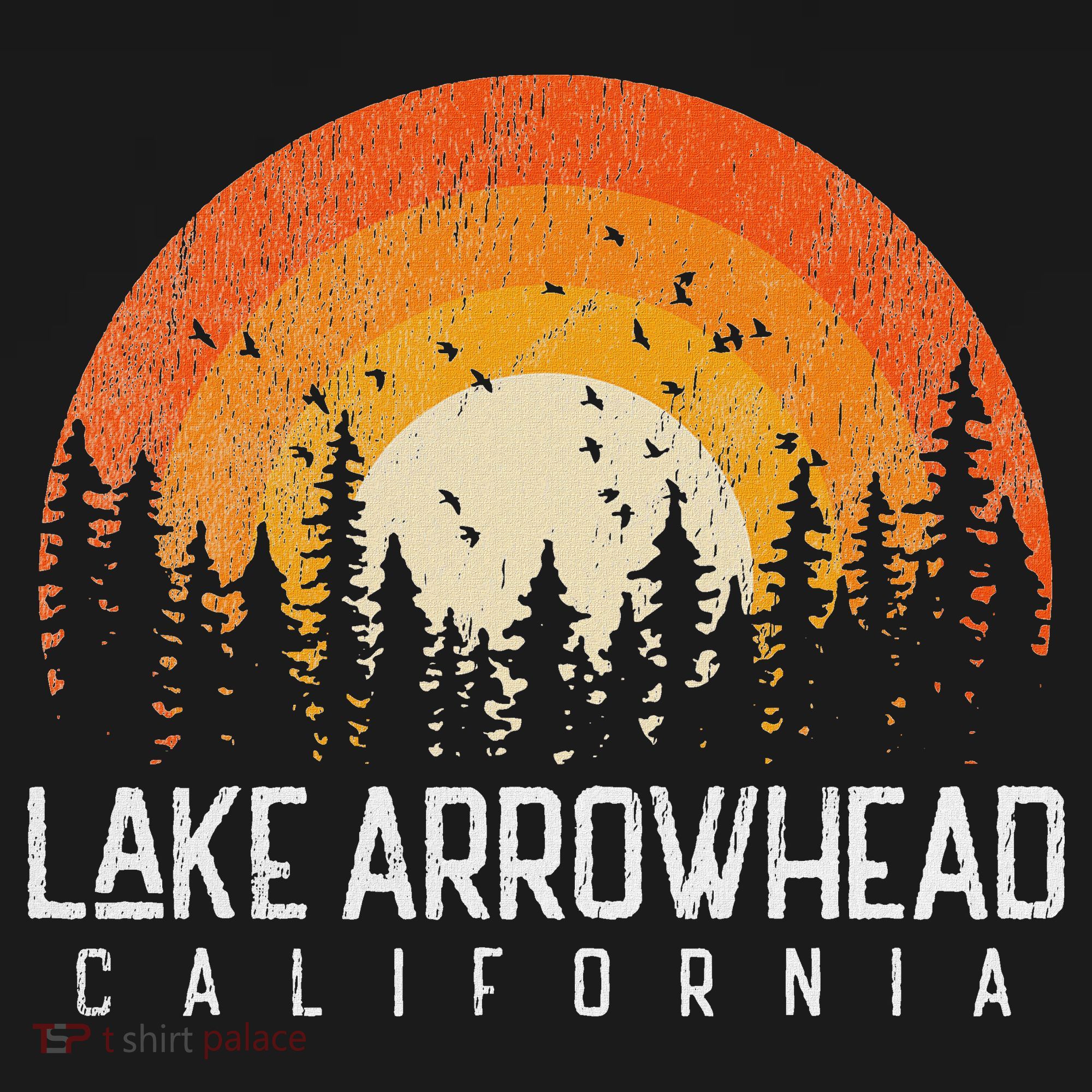 Lake Arrowhead California Ca Vintage 70s 80s 90s Retro T-Shirt