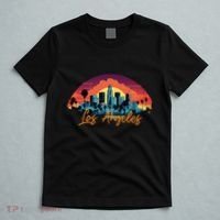 Los Angeles California City Downtown Skyline California L.A. T-Shirt thumb 5